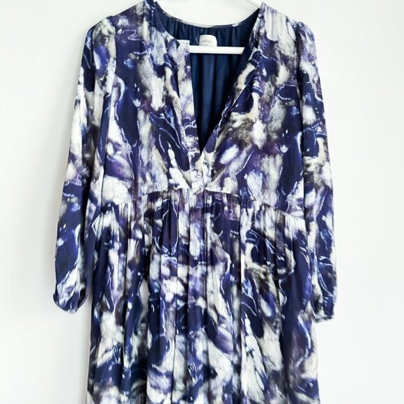 Wilfred Barossa Abstract Print Casual everyday Midi Dress 2XS Oversized - Picture 5 of 7